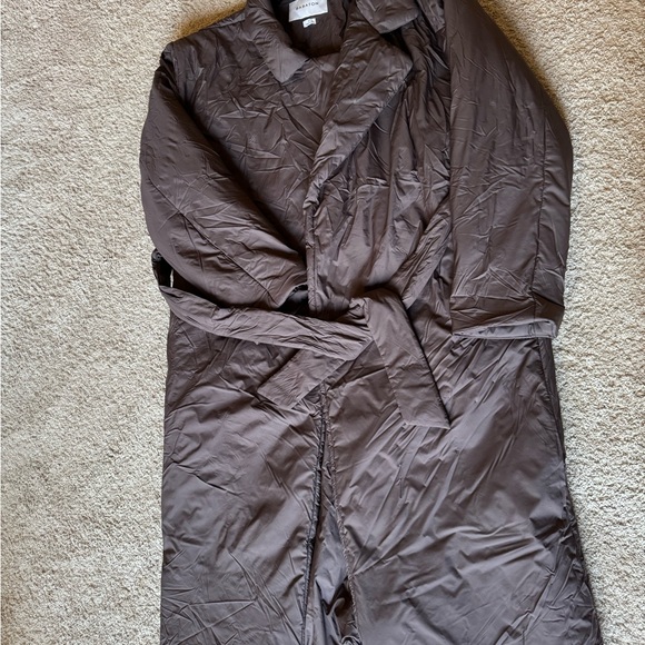 Brown Quilted Robe - Picture 3 of 3